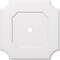 Ekena Millwork Locke Architectural Grade PVC Ceiling Medallion, 38"OD x 3"ID x 22 3/4"C x 1"P, One-Piece CMP38LE-03000 - alternate 1